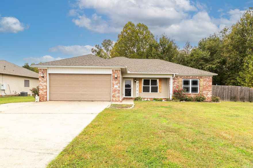 Welcome to this inviting 3-bedroom, 2-bathroom home tucked away on a quiet cul-de-sac in Orchard Estates. The open floor plan offers plenty of space for everyday living or entertaining, with living and dining areas that flow into an updated kitchen featuring appliances that are approximately three years old. The primary suite provides a comfortable retreat with a large walk-in shower, split double sink vanities, and a spacious walk-in closet. The secondary bedrooms are connected by a Jack and Jill bathroom. The laundry room offers excellent storage with built-in cabinets and pull-out drawers. Recent updates include a tankless hot water heater and a roof that’s about three years old. Step outside to a spacious backyard—ideal for relaxing or spending time outdoors. Conveniently located to the interstate and just minutes from shopping and dining.