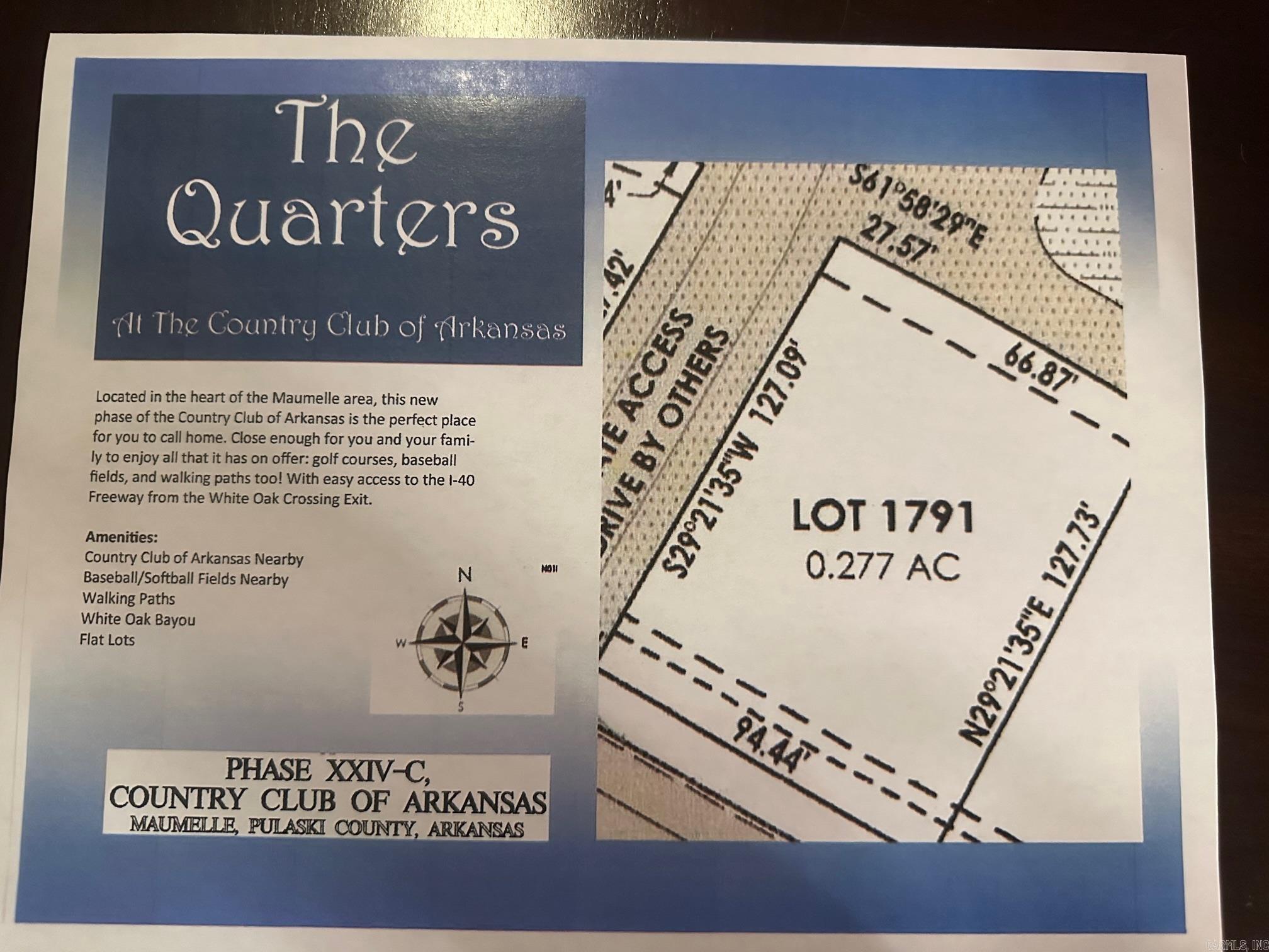 COUNTRY CLUB OF ARK THE - Land