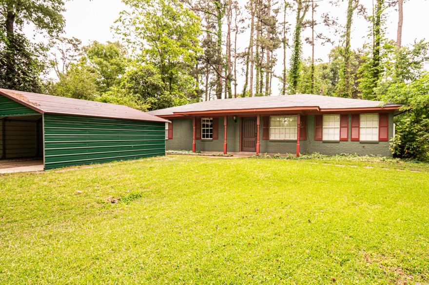 This beautiful family home sits on a quiet cul-de-sac. Notable updates include fresh paint on the interior and exterior, a metal carport, as well as a gas stove replaced in 2026. The main bedroom features a spacious walk-in closet, and the bathroom offers a large, comfortable shower. You’ll also enjoy a dedicated laundry room with extra storage space, a generous kitchen, and a sizable backyard perfect for a variety of activities.  Additionally, the property includes a detached building that offers flexible potential—ideal for use as a home office, hobby space, or whatever best suits your needs. Don’t miss your chance to see this wonderful property—schedule your showing today.