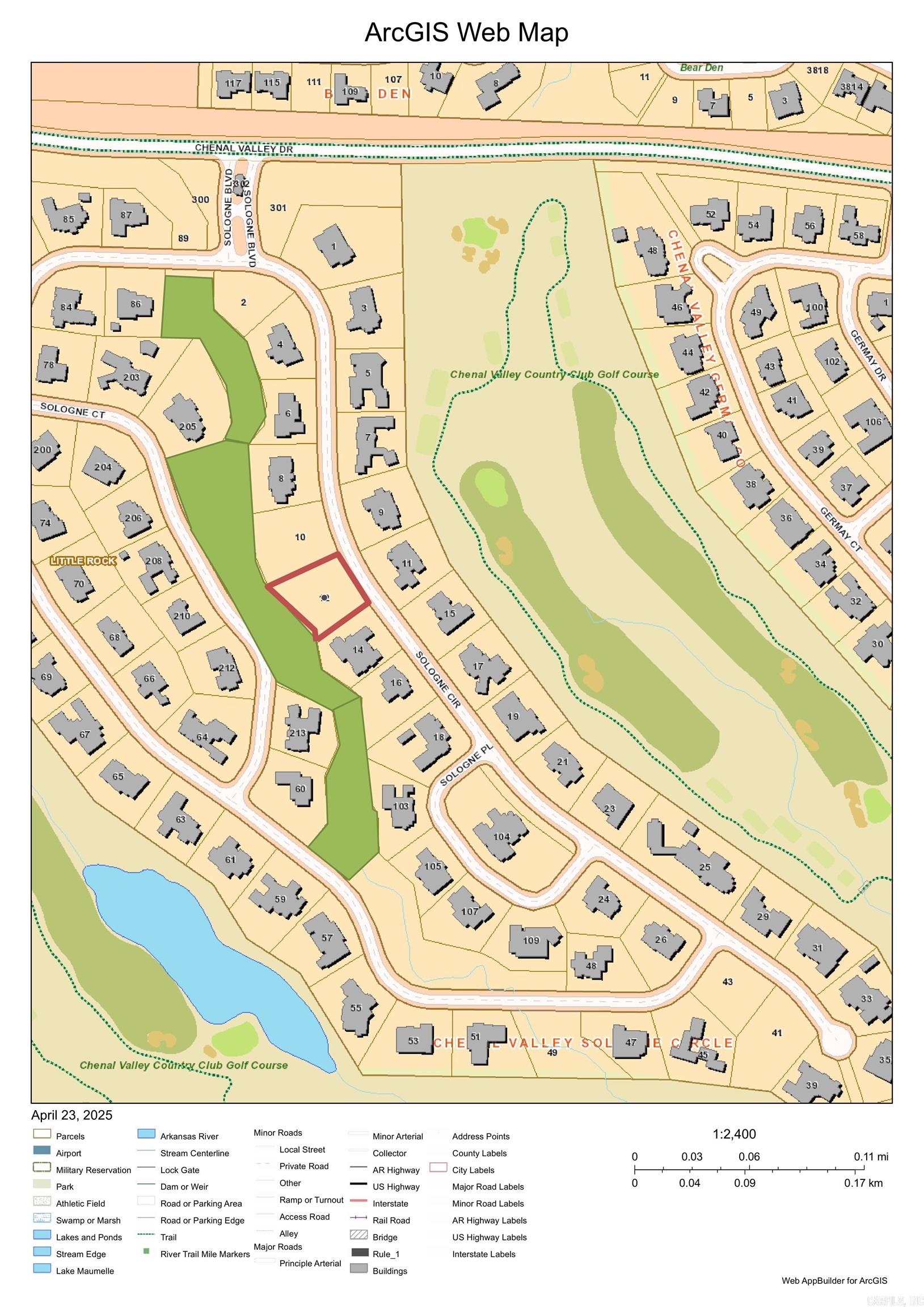CHENAL VALLEY SOLOGNE CIRCLE - Land
