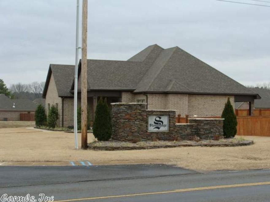 Great new subdivision on west side of Searcy! Convenient Location! Close to Country Club! 1500 sq ft minimum! Architectural control with strong Bill of Assurance to protect your investment! City sewer, City water, Curbed & Guttered streets & Cul-de-sacs.