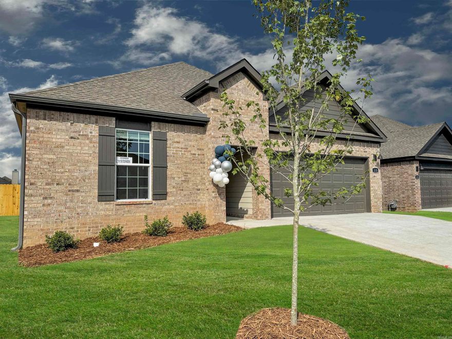 Charming Cali plan!  Indulge in the ultimate living experience at The Reserve at Country Club. These meticulously crafted single-family homes are designed to offer unparalleled comfort, luxury, and convenience. Located on the serene southeast side of Maumelle, you will find yourself surrounded by breathtaking natural beauty, yet only minutes away from schools, world-class golf courses, and a plethora of dining options. Come and experience the lifestyle you've always dreamed of in a brand-new home in The Reserve at Country Club!  These homes will be 4 sides brick!  Living room will showcase a beautifully modern Electric Fireplace with heater. Exquisite quartz counters in the kitchen and bathrooms, beautiful kitchen backsplash, LVP flooring and carpet, 9 and 10’ ceilings and more! Tax amount not yet assessed for home and land and are TBD. HOA fees cover management and other.  Estimated completion date is May 2024.