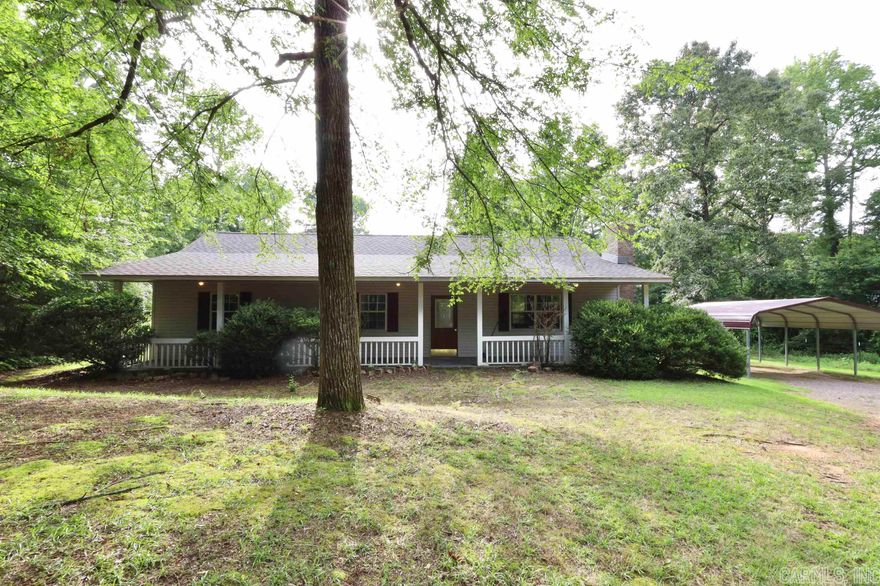 11 Dunlap Rd. is a 3 bed/ 2 bath sweet country home in Kirby & just a short distance to Lake Greeson! Stay nice and cozy with the fireplace in the open concept living room and kitchen. The home features great closets in all the rooms and a separate laundry room. There is plenty of outside storage with the 2 storage sheds out back. It also has a covered front porch, and a big back deck perfect for relaxing and soaking in the country setting!