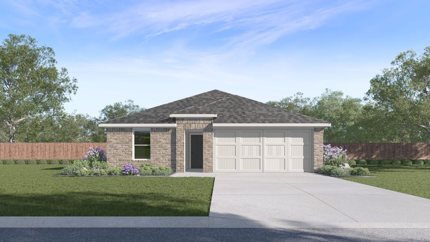 Charming Conway plan with 5 Bedrooms, 2 baths, and a 2-car garage! These homes feature LVP flooring with carpet in the bedrooms and closets! Kitchen features granite countertops and an undermount kitchen sink! LED Lighting throughout! Primary bedroom with have a walk-in shower, granite counters and a walk-in closet! Brick exterior with Hardie® siding per plan and Architectural shingles. Programmable thermostat! Special Builder warranty. Ask for details. Photos may be renderings/stock photos! HOA fees will be used for management. HOA/POA dues are not yet determined, the amount is estimated. HOA will have a $75 transfer fee. Taxes are estimated.