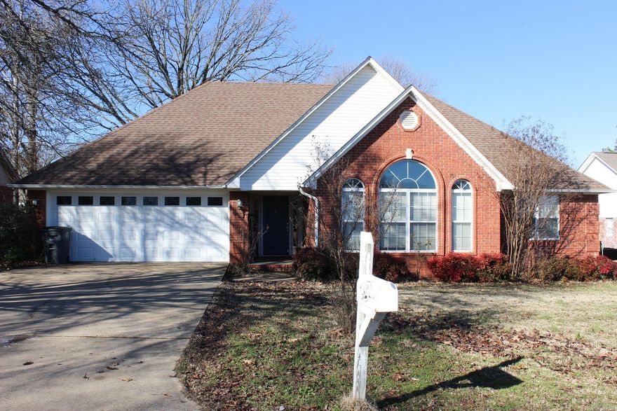 This beautiful home is located on the West side of Searcy, offering a convenient location that is just minutes away from everything the city has to offer. As soon as you walk through the door, you'll be greeted by 14 foot vaulted ceilings in the living room that create a spacious and open feel. The master bedroom is also equipped with 14 foot ceilings, adding to the luxurious feel of the house. The bedroom and closet have recently been upgraded with brand new carpeting. The house features an abundance of natural light, thanks to the well-placed windows throughout the entire house. The kitchen is open and spacious, providing a great place to entertain guests or host family gatherings. It's equipped with stainless steel appliances. The roof and fencing are only three years old, and the water heater was also recently replaced. Additionally, the HVAC system was rebuilt last year. There is a 10x12 storage building located in the backyard, providing ample space for storing items. This property is move-in ready, making it an excellent choice for those looking for a new home in the Searcy area. Don't wait, schedule a showing today and come see this beautiful property for yourself!