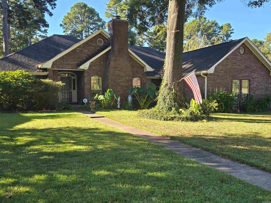 Beautiful corner lot home inside & out AND in the heart of everything Conway. Home features an oasis backyard w water feature, covered porch to relax on and garden, along with a 1 of 2 private home offices/ man cave/ craft rooms that are both heated & cooled and a Chicken or dog run. Brand New luxurious vinyl flooring in the main areas, Formal dining, beautiful tile shower & oversized spa tub in the master, 2nd private large home office just off the house in the garage. Tons of storage in the garage w built-in cabinets and more in laundry room, Split floor plan, gas log fireplace, eat in kitchen with breakfast bar and solid surface countertops. Agents see remarks for more information.