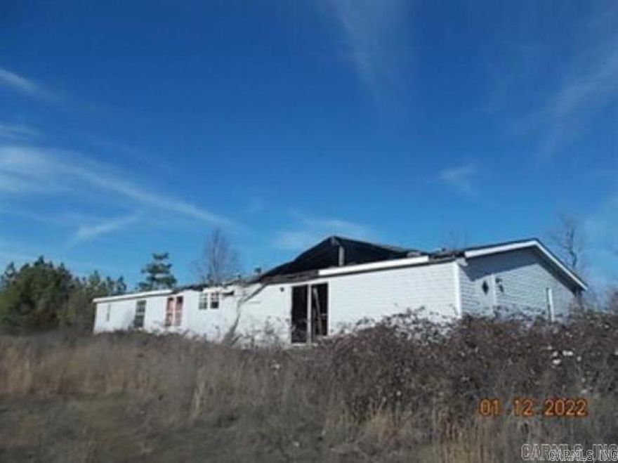 Greers Ferry Lake views are awesome from this property, all utilities are on the property.  Double wide home will convey at no value.  This property has the best view of the lake.  This would make a awesome place to have the lake home you dreamed of.  No restrictions, so build your house or have double wide.  Agents see remarks