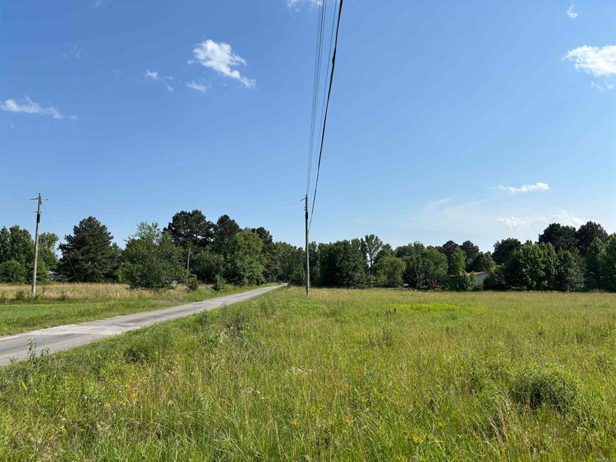 7.5+- acres of pasture outside Ward City Limits.  Owner has raised cows in the past.  Good quality grass, Home Sites, Development, or use as an investment for future growth appreciation.  City of Ward Arkansas is growing and this land is level with good drainage, rural Water, Electric, existing septic system is functional.  Old mobile home and outbuilding on site.  Raise some critters or build a home with plenty of room around you.