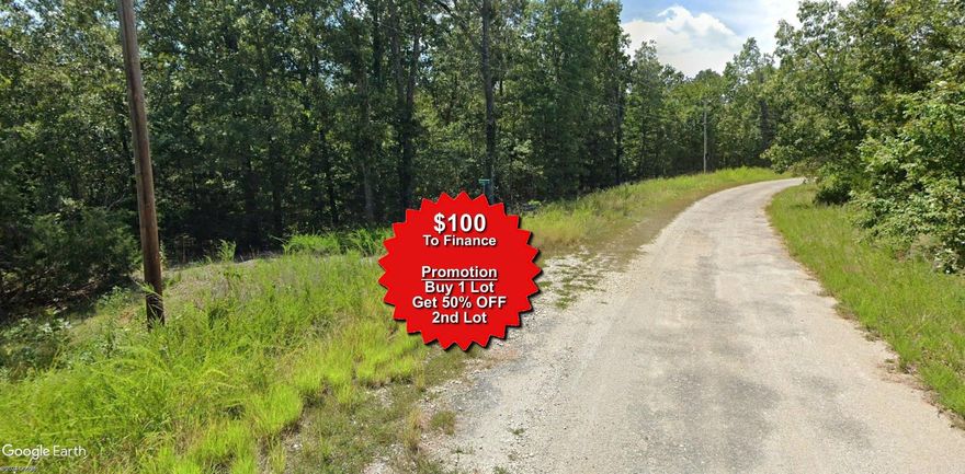 Buy one lot and get 50% off an additional lot! Owner-finance for easy terms. Cash buyers can pay by debit or credit card as well. Nice lot to develop or hold for future value. Public water and electric are available to run to property and will need septic. Owner/agent. No mobiles allowed. 300-2500 minimum build size on any other type of home, depending on subdivision. Finance is 5 months at $194 and closing costs are included. Lots marked with red banner are part of promotion. No limit on lots. Buyer responsible for any/all taxes and lots sold "as-is". Quit claim deed conveys. Parcel ID# 405-21524-000