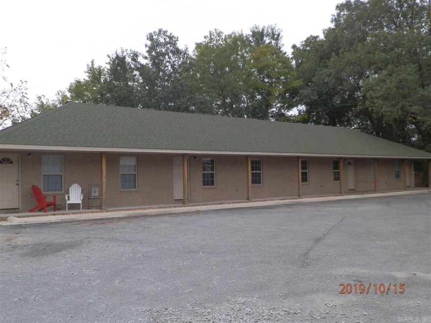 Move In Special! 50% off first months rent if you take possession by 11/20/19. This unit is in excellent condition. Stained concrete floors are easy to maintain. Living room/kitchen area is open. Electric range and refrigerator furnished. Both bedrooms are moderate size. There is a separate laundry area with hookups only. Will accept Section 8. Pets allowed with non-refundable fee and restrictions. Application is required and application fee charged for tenant screening.