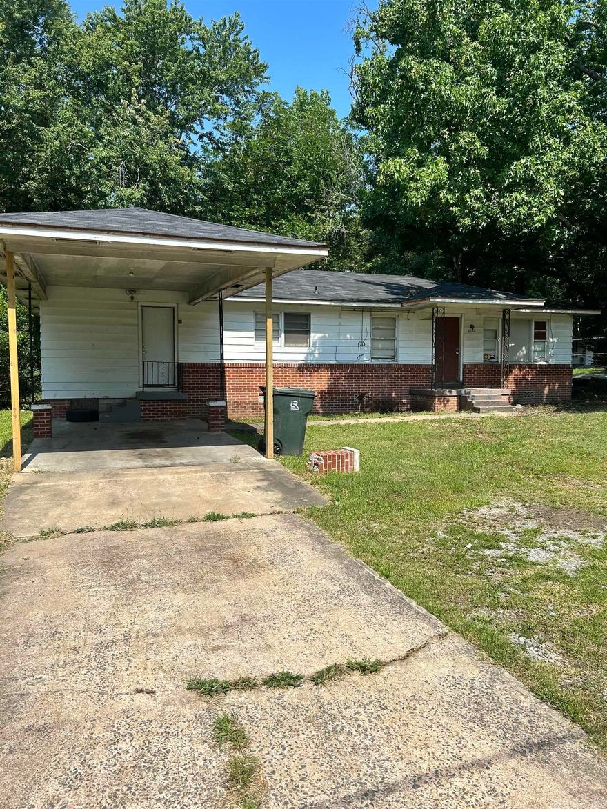 Package deal! Two houses on the same lot. Stanton house is a 3bedroom/2 full bath, with hardwood floors and linoleum in bathroom and kitchen. New roof in 2022 window units and wall heaters.  Opal is a 1bedroom/1bathroom window unit and wall heater. Long term tenant on MTM owner pays utilities. Sold as is. no termite clearance letter. Agents see showing remarks! 24hr notice required