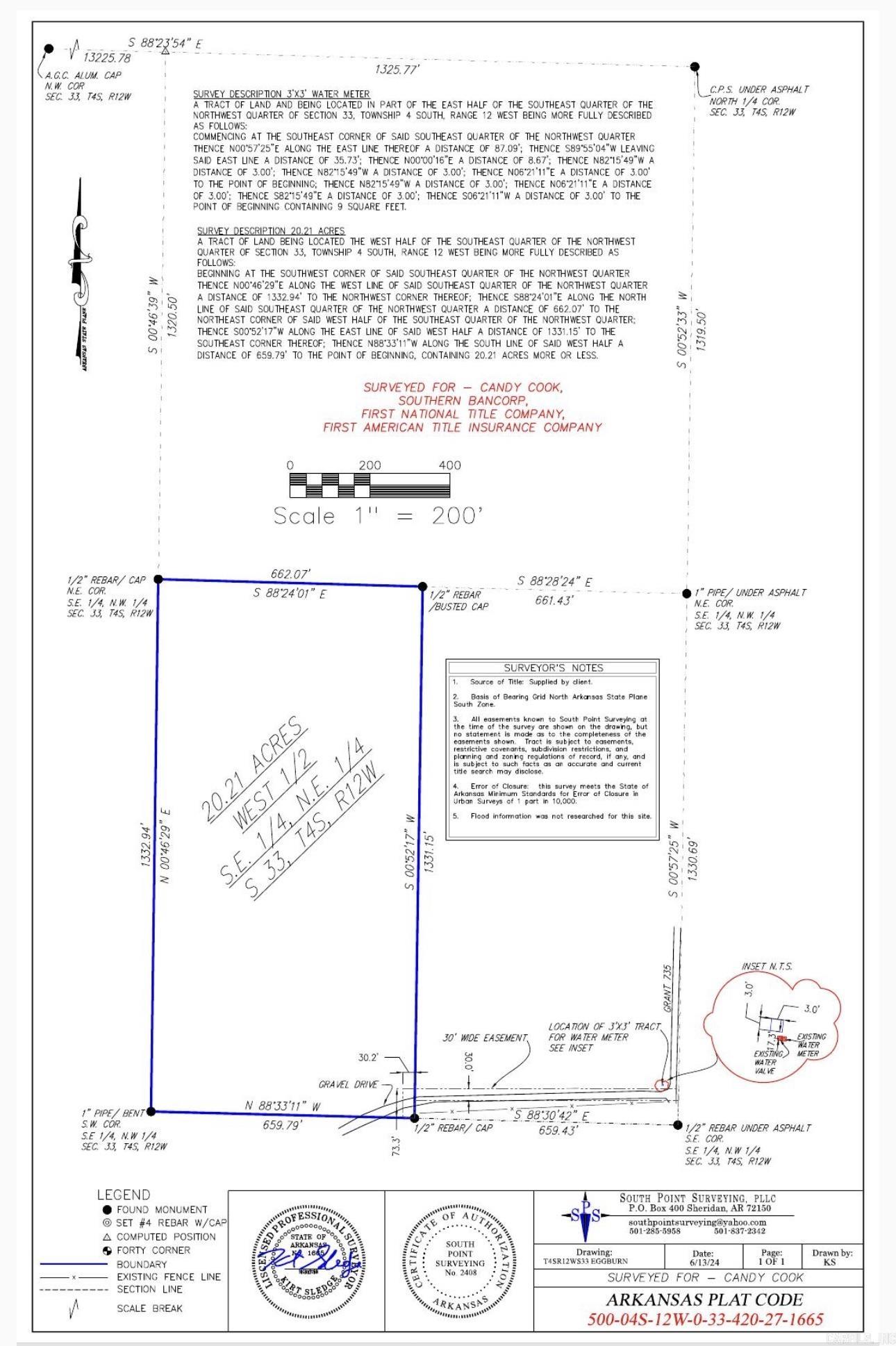 Metes & Bounds - Land