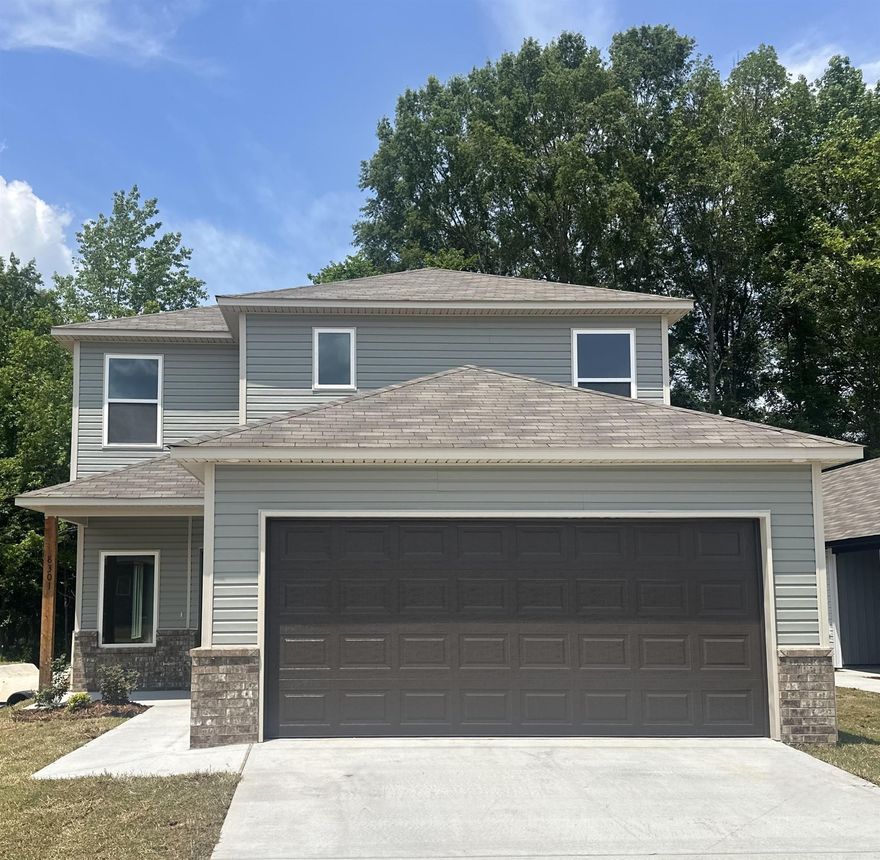 The beautiful Kingston plan is making great first impressions with its inviting front porch and appealing landscaping. The layout is well thought-out, with the 4 bedrooms and 2.5 bathrooms providing plenty of space and comfort. The expansive living room and spacious dining area is perfect for both everyday living and entertaining guests. The kitchen, with its energy-efficient appliances and generous counter space, is sure to be a highlight for cooking and meal preparation. The added feature of a roomy pantry is a practical touch for keeping snacks and ingredients organized. Learn more about this home today!    **SEE SHOWING REMARKS & AGENT REMARKS FOR IMPORTANT INFORMATION**