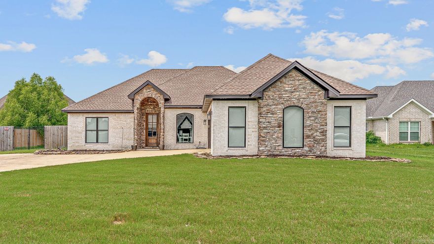 Welcome to your dream home at 805 Gloucester Close, Jonesboro, AR 72405 in the Bridger Place Subdivision!!! Nestled on a 0.29 +/- acre lot, fully fenced, in a cul-de-sac, this stunning property offers a perfect blend of elegance and comfort, making it an ideal retreat. Step into 1,858 +/- sq ft of luxurious living space at this meticulously maintained three bedroom and two bath home, featuring modern design elements and high-end finishes throughout. Every detail has been carefully curated to provide a truly exceptional living experience such as the open living floor plan, stone fireplace, and lots of windows to provide extra natural light. Enjoy the best of indoor-outdoor living with a spacious patio and backyard, perfect for entertaining guests or simply unwinding in the serene surroundings. Every room exudes style and sophistication, creating a haven you'll never want to leave. Located in a sought-after neighborhood, 805 Gloucester Close offers a prime location close to NEA Baptist Hospital, shopping, and dining. Call today to schedule your private showing before this beautiful home is gone!!!