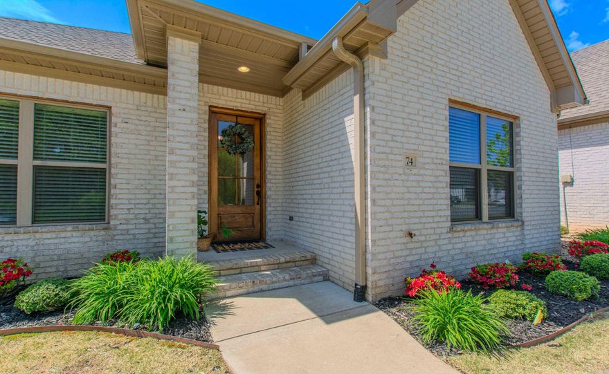 Welcome home to this only 5-year-old gem tucked in a charming neighborhood where the lawn care is handled for you!  Thanks to its unique spot, this end-unit townhouse brings all the cozy vibes with added privacy, extra space, and tons of natural light. Step inside to an open floor plan with soaring ceilings that make everything feel bright and airy. You’ll love the walk-in pantry for snacks, kitchen gadgets, and a separate laundry room. The bedrooms face trees for privacy and peace. The fenced back patio—perfect for entertaining or just sipping your morning coffee. And when it’s winter, curl up by the gas fireplace and relax. Bonus: You’re within walking distance to Wildwood Park for the Arts, minutes from Chenal Elementary and other local public and private schools, and close to The Promenade, Costco, Kroger, banks, and tons of dining spots.