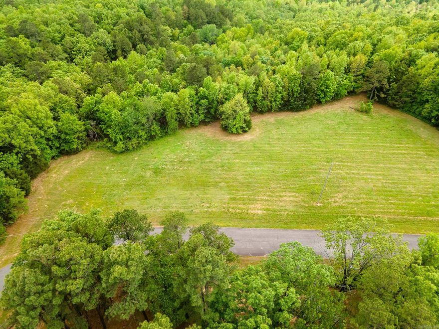 This property sits on 6.08 acres on the peaceful northern side of Greenbrier. It features cleared land in the front with a scenic wooded backdrop across 2 lots. Rare opportunity to build your dream home with privacy while remaining close to conveniences of town. See agent remarks.