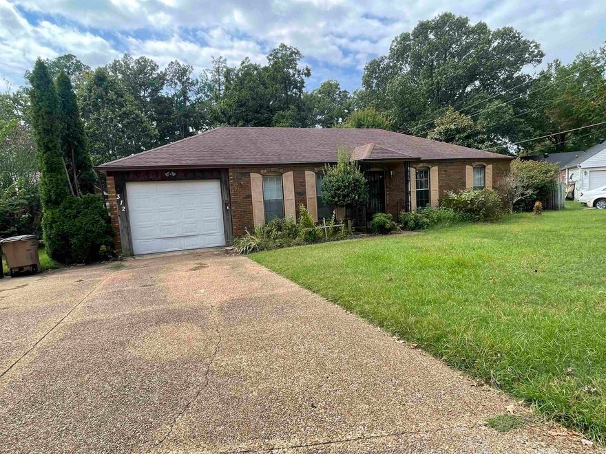 Three bedroom home located in an established neighborhood.