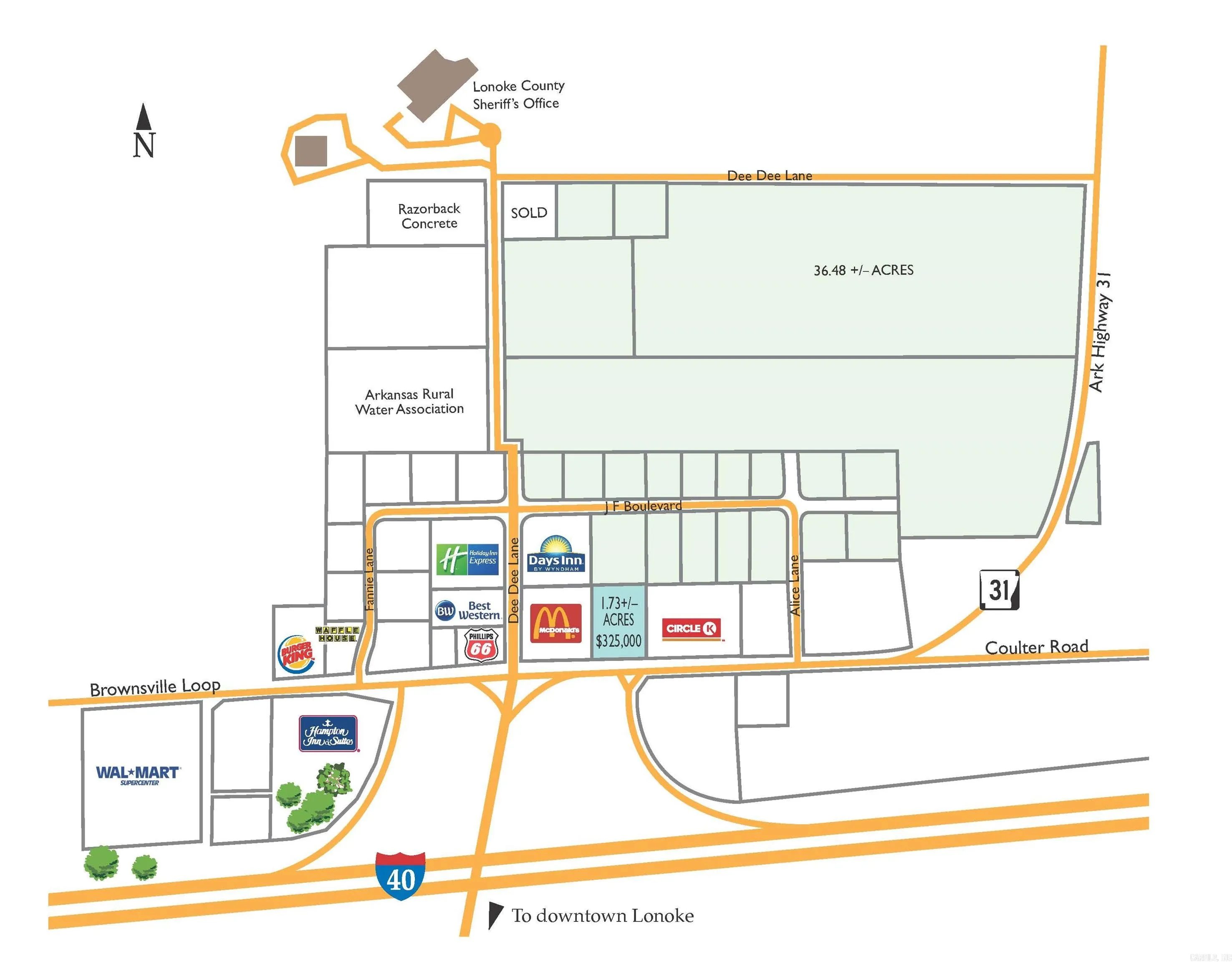 Lonoke, Arkansas 72086, United States, ,Commercial,Active,58000