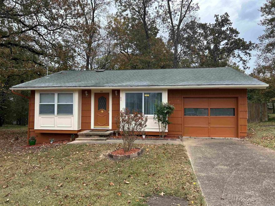 Nestled within the breathtaking scenery of the quaint town of Cherokee Village, this charming home boasts a plethora of fresh updates!  Step inside to discover an inviting living space adorned with natural light from a new sliding picture window, highlighting the newly renovated interiors. This home offers spacious bedrooms, lots of storage space, a SUNROOM, and even a backyard oasis! Shed conveys.  There are sleek finishes all throughout the home such as new light fixtures, fresh new paint (inside and out), shelving in both bathrooms, stunning back splash in the kitchen, and so much more! The kitchen offers new modern appliances as well. New flooring throughout! Brand new washer/dryer convey. New HVAC unit and gas hot water heater!  With this home's fusion of sweet coziness and picturesque surroundings, this home will be your safe haven while you embrace the joys of a relaxed lifestyle.  Call for a private tour today!