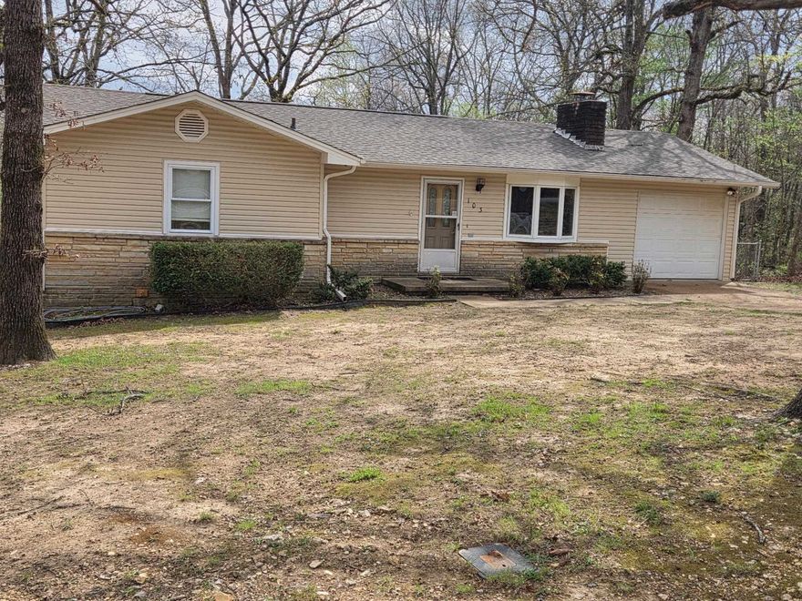 Very nice 2 bedroom 1.5 bath home with New flooring throughout, except the kitchen, new paint, like-new appliances including flat-top stove, double wall oven, fridge, microwave, dishwasher & garbage disposal, washer & dryer (all Electric). All new bathroom fixtures! Wood-burning fireplace for backup heat. 1-car garage with storage/work shop. Covered back deck. Chain-link fenced-in back yard. New septic system. All on a well maintained lot in Horseshoe Bend just a block from Crown Lake! Located in a quiet community. This rental will not be available long so fill out your application ASAP! There will be an addition charge to rent of $39/m to cover pest control, liability insurance and credit reporting services.