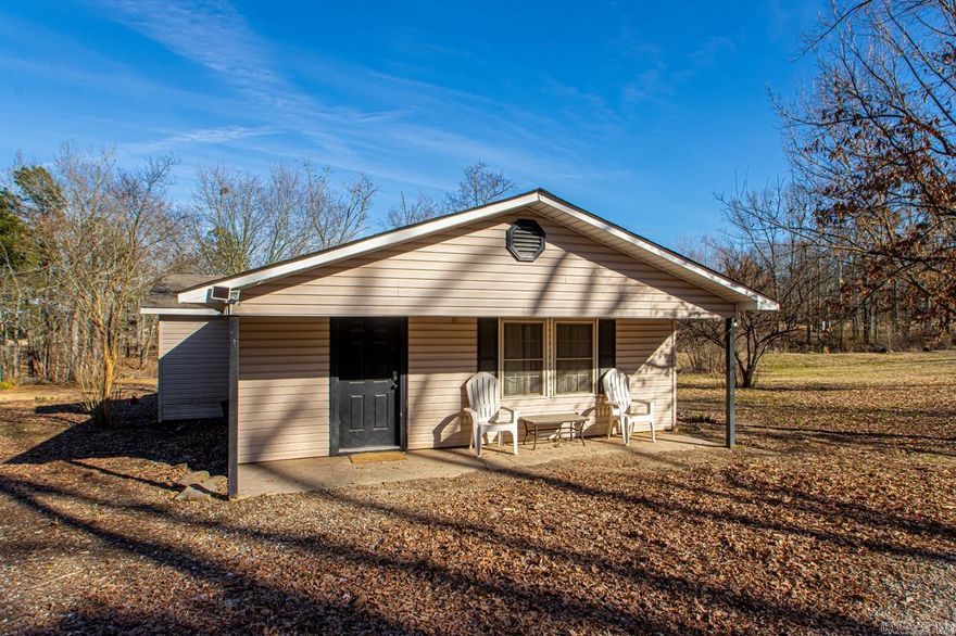 Discover peaceful country living with this 2 bedroom 2 bath home, built in 1990.   Nestled on 2.12 acres, the property features a pond, small barn, and a shed.    Recent Upgrades:  2022: New roof, dishwasher, oven, and microwave. 2023: New hot water heater, vinyl flooring, and updated plumbing in the master bathroom.  This home offers both functionality and comfort with its large living room, two spacious bedrooms, two full bathrooms, an office and separate dining room.   Enjoy the beauty of nature right outside your door.    Don’t miss the chance to own this charming slice of country paradise!