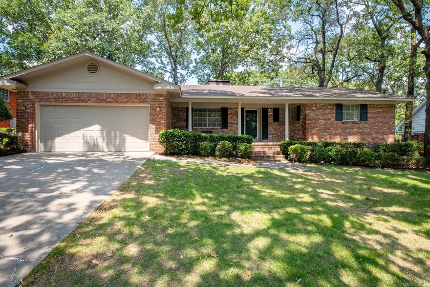 This one owner all brick home is immaculate! Situated on a lovely landscaped lot in Indian Hills this one level home has 3 bedrooms, 2 full baths, two living areas, eat in kitchen and formal dining room.  Sellers installed a large heated and cooled cedar closet in the garage for additional storage. Roof - 2009, HVAC - 2009, serviced winter and summer, water heater - 2006, new garage door - 2018, exterior painted 2022.