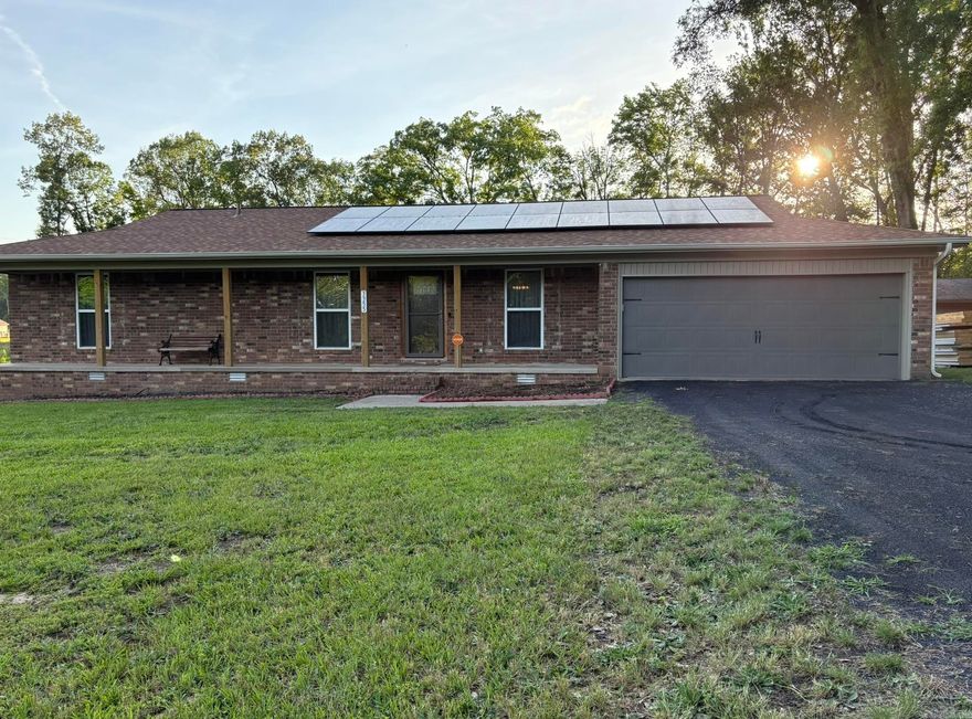 This 3 bed, 2 bath home on 2.54 acres was fully remodeled in 2021—think new electrical, plumbing, HVAC, drywall, and flooring. The kitchen shows off with a 9-foot island and induction cooktop, while the primary bath brings the drama with a huge walk-in shower, soaker tub, and a mirror that lights up and defrosts (fancy, right?). Roof replaced in 2023. New deck, new septic, and new garage door (with screen) all in 2024. Crawlspace? Fully encapsulated with an automatic dehumidifier, because moisture is not invited. Security system and storage shed included—because why not? ***IMPORTANT*** ***SEE AGENT REMARKS***