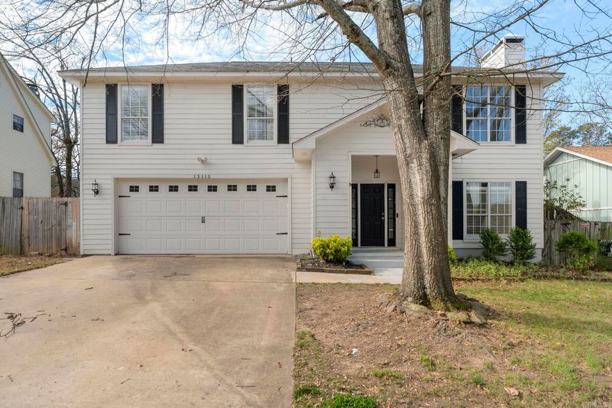 Welcome to modern charm in a fantastic location! This beautifully designed home offers both style and functionality, featuring an attached garage and inviting spaces throughout. The living room is warm and welcoming with a cozy fireplace and custom built-ins, while the dining area showcases an elegant tray ceiling—perfect for hosting gatherings. The kitchen is thoughtfully equipped with a wall oven, microwave, wine fridge, and plenty of space for everyday living. Upstairs, you’ll find all three bedrooms, including a stunning primary suite complete with a walk-in closet and spa-like en-suite featuring a walk-in shower and a classic clawfoot tub. The conveniently located upstairs laundry room adds ease to daily routines. The two additional bedrooms are generously sized, each with large closets, and share a well-appointed Jack-and-Jill bathroom. Step outside to enjoy your private backyard oasis, featuring a fenced yard, in-ground pool, and covered patio—ideal for relaxing or entertaining year-round. No seller property disclosure available, buyers to verify lot size using their own measurements. Some photos have been virtually staged.