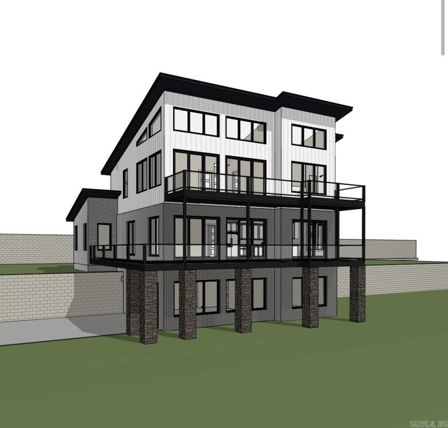 Come and make this house your own! Constrution has just started! This modern three story, 4 bed 4 bath house, open floor plan, over looks the city of Maumelle. This house is ready for you to pick out all the finishings and make it your very own! Call today before its gone!