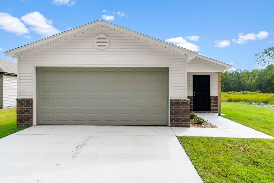 The Guthrie offers exceptional curb appeal, featuring a welcoming front porch and beautifully landscaped front yard. This cozy, open floor plan includes 2 spacious bedrooms, 2 bathrooms, and a generous living room perfect for family gatherings. The open dining area flows seamlessly into a charming kitchen, thoughtfully designed for easy hosting and entertaining. With a 2-car garage providing ample storage and parking, the Guthrie combines both comfort and convenience. Don’t miss the opportunity to explore this charming home today!    **SEE SHOWING REMARKS & AGENT REMARKS FOR IMPORTANT INFORMATION**