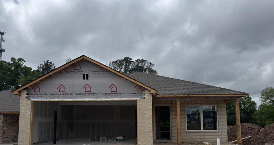 The appealing  Carlisle plan is rich with curb appeal with its welcoming covered entryway and front yard landscaping. This one-story home features 3 bedrooms, 2 bathrooms, as well as a flex room. The living room is an open layout into the dining area and kitchen. Enjoy abundant counterspace and a large pantry as well! The master suite features a walk-in closet. The laundry room, conveniently located just off the garage, is perfect for any sized family. Learn more about this home today!    **SEE SHOWING REMARKS & AGENT REMARKS FOR IMPORTANT INFORMATION**