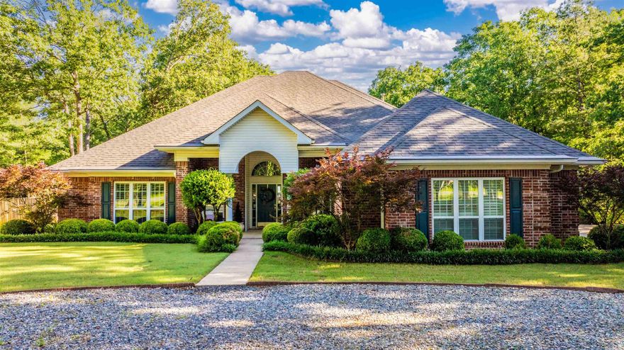 Welcome to the home that has it all! Beautiful, remodeled interior with 3 beds, 2.5 baths, office, dining room, two living areas, gorgeous kitchen, luxurious primary suite with fireplace, pool, cabana, amazing guesthouse with fireplace and kitchen- perfect for family or income, workshop, chicken coop, firepit, and garden beds on an acre! Someone has been waiting for a property like this!