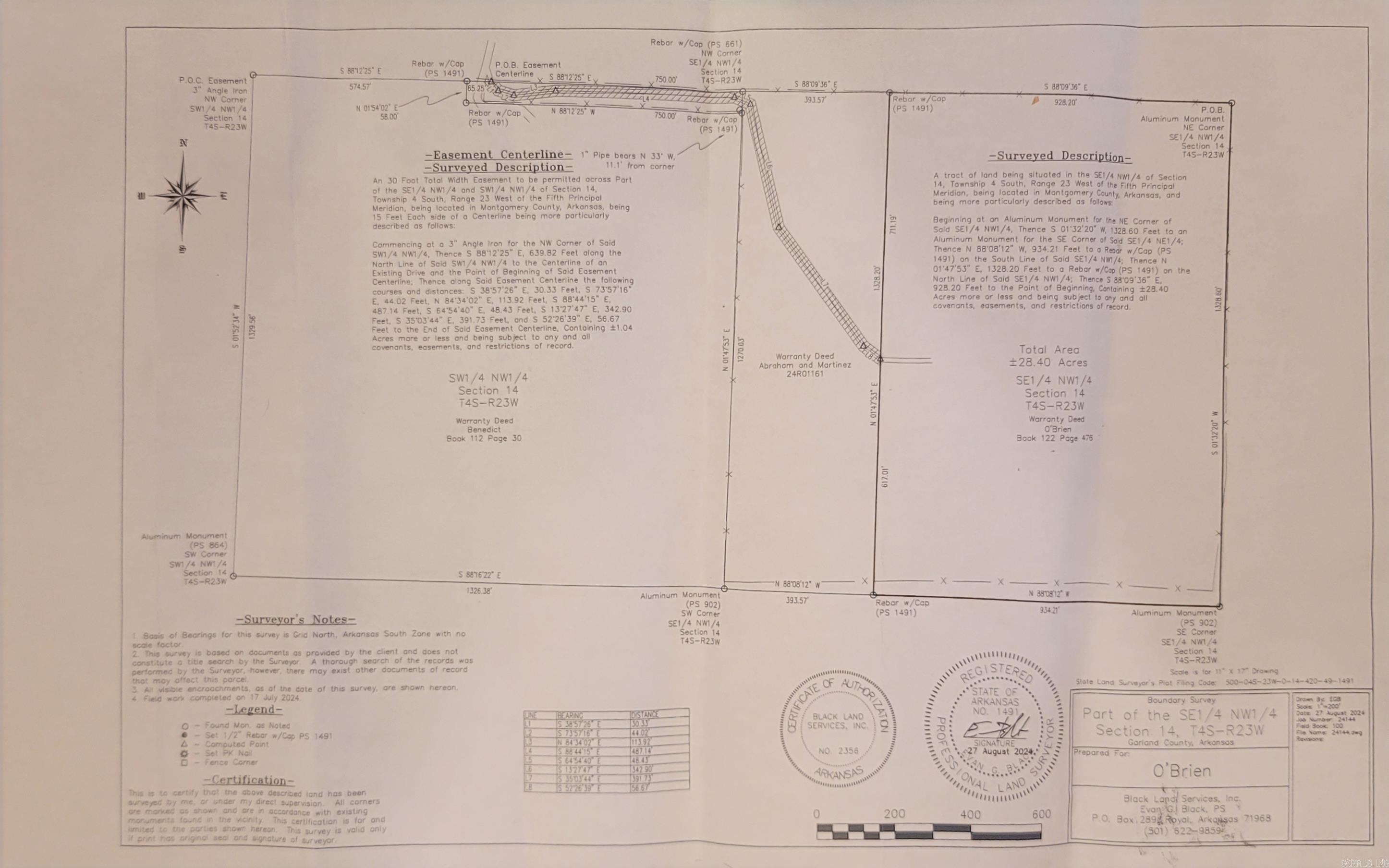 Metes & Bounds - Residential
