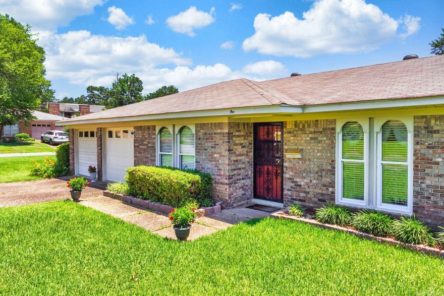 This well-maintained home offers a blend of timeless design and modern updates, ideal for those seeking comfort and convenience in the middle of Little Rock. Situated on a generous corner lot, this ranch-style house has very attractive curb appeal. The exterior has a classic and welcoming appearance - the lush front yard's manicured landscaping enhances the overall charm. A fenced backyard offers ample space for outdoor activities, gardening or relaxation. Entering, you are greeted by a warm atmosphere and functional layout, full of natural light and a seamless flow. The living room is the central gathering space, with large windows bathing the room in sunlight. Adjacent is a separate eat-in kitchen and huge dining area, ideal for hosting memorable meals with family and friends. One of the standout features of this property is the large addition, providing additional space to accommodate various needs: perfect to watch the Razorbacks and host family game night. Close-by is the wonderful workroom for all your crafting pleasures. With 4 bedrooms, there's room for everyone. Move-in ready with new LVP flooring, carpet and fresh paint.  Delayed Occupancy Required. AGENTS: See Remarks
