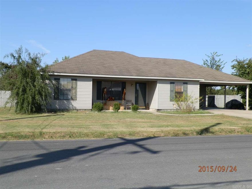 Nice move in ready home close to schools, shopping and weekend fun! Small fenced backyard for privacy and little mowing. Refrigerator, stove, dishwasher, and microwave included! Application required and application fee charged. Contact listing office.