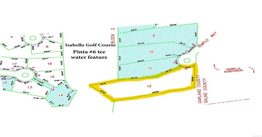 Located at the end of a cul-de-sac, this 2.60-acre golf course frontage lot would be a perfect place to build your dream home.  Lot offers a private and remote feel. The common area next to it is an added bonus for more privacy.   New property owners have a $300 new member buy in fee due at closing.