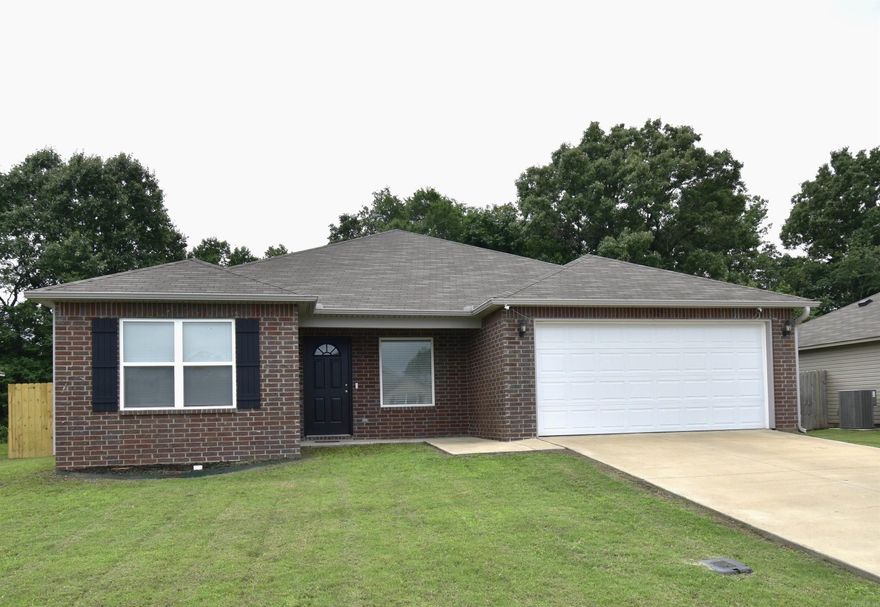 Discover more than you expected — this home of 1672 sq ft actually boasts **4 bedrooms**, not the 3 you may have anticipated, offering bonus space for family, guests, or a home office! With 2 bathrooms and a long list of recent upgrades, this one is truly move-in ready. Fresh paint throughout — walls, cabinets, and vanities — gives the interior a clean, modern feel from top to bottom. The kitchen shines with a brand-new freestanding cookstove featuring a convection oven, built-in air fryer, and premium cooking functions that will inspire your inner chef, plus a new refrigerator to complete the package.  Step outside to a brand-new wood privacy fence with a convenient west-side gate — perfect for pets, play, or simply enjoying your private outdoor space. Originally purchased in 2022, this home benefits from like-new insulation, a smart HVAC thermostat, and security cameras already in place. The HVAC system has been recently serviced and passed all checkpoints, giving you peace of mind year-round. Don't miss your chance to own a home that keeps on surprising!