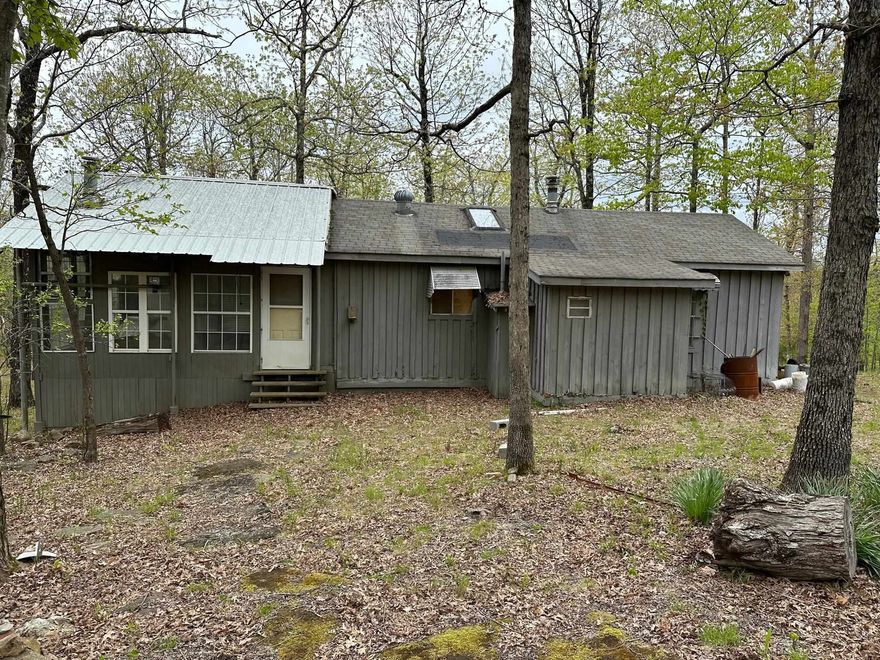 This land located in North Johnson County, close to the Newton County Line.  The 30.4 acres M/L is ideal for hunting, great location for all of the activities the Ozark National Forest has to offer.  There is a small cabin on the property that has no value.