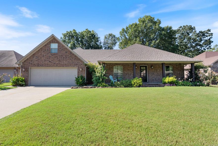 Welcome to this charming 3 bedroom, 2 bath home with a spacious bonus room upstairs!  Step onto the inviting front porch and enjoy true Southern appeal.  Inside, you'll enjoy an open-concept split floor plan with built-ins in the living room for added character.  Upstairs offers a bonus room plus a walk-in attic space for easy access storage.  A storm room in the garage offers peace of mind! New Roof around 4 years old.  Located in a great neighborhood in the heart of Vilonia close to schools and shopping.  This home blends comfort and functionality!  Schedule a showing today!!