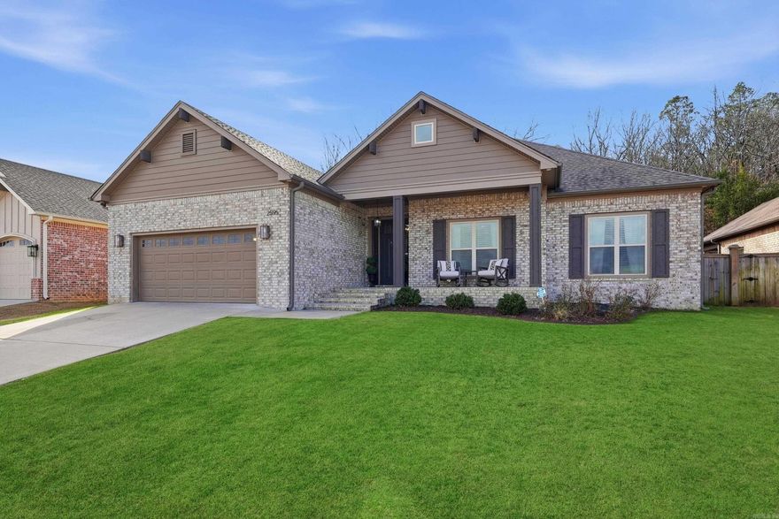 Like-new and well maintained, this 4-bedroom split-plan home offers a private backyard backing up to trees with beautiful scenery. A perfect blend of comfort, layout, and location. Granite, wood floors, gas stove, all the extras. Come see this beauty today! It won't last long!