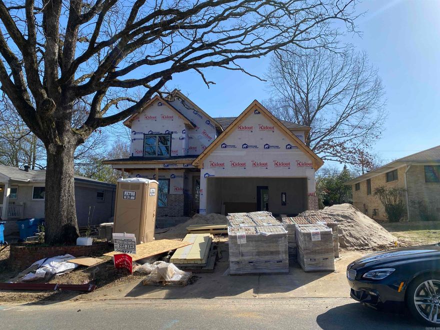 Welcome to your dream home in Cammack Village, meticulously crafted by Hartness Construction. This stunning new construction offers a perfect blend of elegance, comfort, and functionality. As you step inside, you're greeted by a fabulous open floor plan that seamlessly connects the large great room and custom kitchen. The kitchen, complete with a butler’s pantry, is a culinary enthusiast's paradise, boasting top-of-the-line appliances and ample counter space. From here, enjoy the view of the expansive covered porch and level backyard, perfect for outdoor entertaining or relaxation. The main level of the house hosts the luxurious main bedroom, exquisite ensuite bathroom and walk-in closet. Additionally, a guest room on the main level ensures comfortable accommodations for visitors or family members.  Upstairs discover three more generously sized bedrooms, each with direct access to a well-appointed bathroom. The highlight of the upper level is the massive family media game room, complete with a beverage bar. Buy early and customize this home to be your very own.