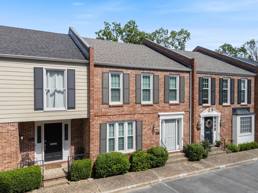 Beautiful New Orlean's style condo features 3 bedrooms, 2.5 bathrooms. The galley kitchen feature brand new paint on walls and cabinets. The spacious living and dining area includes designer style updated grasscloth wallpaper throughout.  Upstairs, includes an airy primary suite with en suite bath. New paint on wall, trim, cabinets, doors and wallpaper throughout. Take part in the upcoming summer months at the pool or use the party room to host your next family holidy. Centrally located in the desirable Foxcroft neighborhood, this property is hard to beat. Schedule your personal tour today.