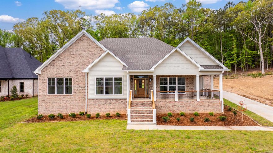 Beautiful new construction home with tranquil lake views! As you step into the spacious foyer you are greeted with an open concept living/kitchen area and separate breakfast room. An oversized pantry will hold all your cooking supplies. The primary is separated and overlooks the backyard and patio area. The laundry space is well appointed with sink and plenty of storage. This spacious four-bedroom beauty is light and bright and ready for you to make it your own! Enjoy the fourth bedroom as it is or make it a peaceful sunroom! This home boasts an additional upstairs bonus space as well. You will love all the amenities this community has to offer as well! Estimated completion September 2025.