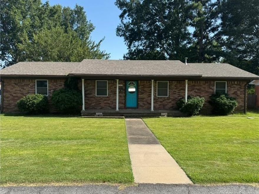Welcome to a well maintained home situated on a spacious lot in a quiet, established neighborhood. This property offers a functional layout with generous living space, perfect for families or first time home buyers. This home features a bright living area, open kitchen with ample cabinet and counter space, and a dedicated dining area. Step outside to your private backyard oasis complete with a fully fenced back yard and a refreshing inground pool, ideal for entertaining and relaxing during warm Arkansas summers. Sellers is willing to pay $5,000 towards buyer closing cost.