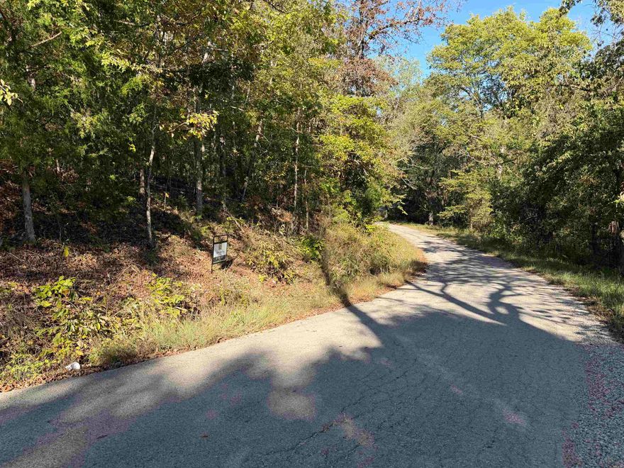 This lot is located in beautiful Cherokee Village, of the Spring River Area. Home to seven lakes, two golf courses, hiking trails and more. This particular lot is within a mile of Lake Navajo's public access with park and dock.