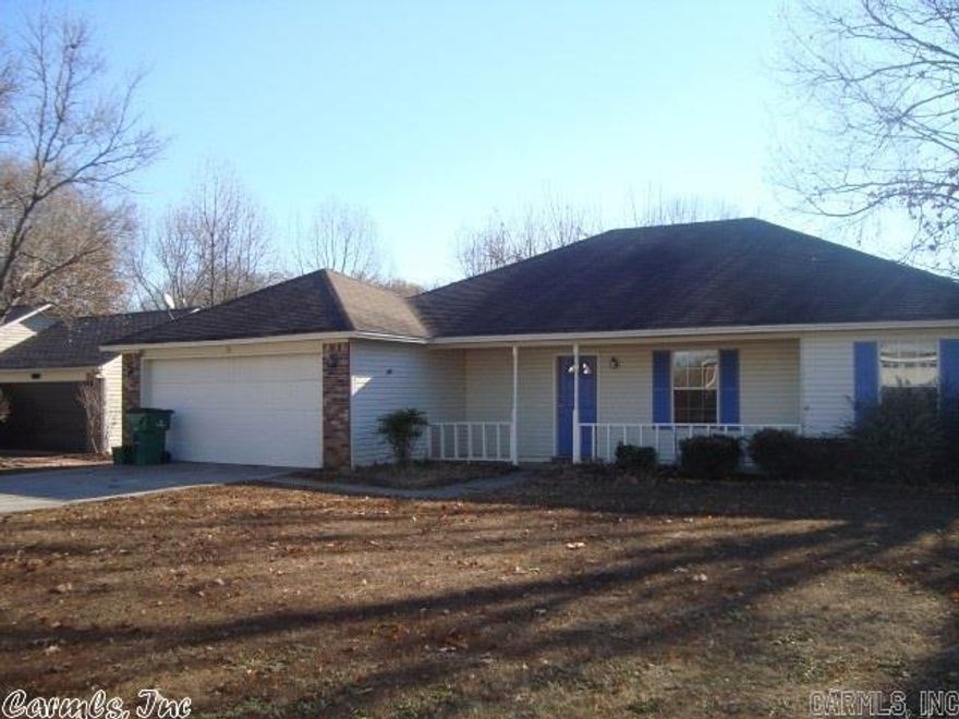 3 bedroom, 2 bath, with a 2 car garage and fenced in back yard. No smoking and No pets.