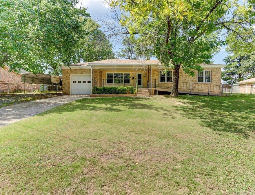 Charming 3-Bedroom Home on Two Lots! Don't miss this rare opportunity to own a well-maintained older home full of character in the heart of Hot Springs! Nestled on two spacious lots, this charming 3Bd/2Ba home offers plenty of room to spread out, inside & out. Step inside to find a warm & welcoming interior, complete with all appliances included—making your move-in seamless & easy. Whether you're relaxing in the cozy living room or whipping up a meal in the functional kitchen, you'll love the blend of vintage charm and modern convenience. Outside, the fully fenced yard offers a private retreat, perfect for pets, kids, or gardening. A storage shed is also included, giving you plenty of space for tools, outdoor gear, or hobbies. There's also a 1-car enclosed garage and a 1-2 car carport for boat or RV parking. Whether you're a first-time homebuyer, downsizing, or investing, this home offers incredible value with room to grow. Schedule your showing today and make this gem your own!