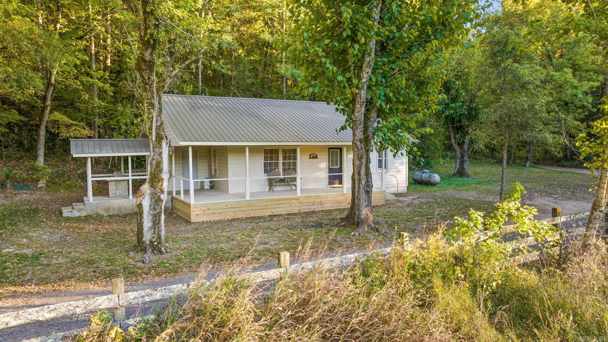 Nice 2 bed 1 bath home in the country. Keep it for yourself or use it as an Airbnb to generate income. Privacy, seclusion and wildlife is what you will find at this property. Several updates have been completed a little over a year ago.