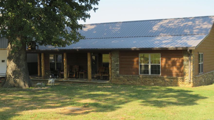 ?? Rustic Custom Home on 2 Acres with Multiple Shops! ?? Discover this beautiful custom-built 1,802 sq ft rustic home offering 2 bedrooms, 2 baths, and plenty of charm. Set on 2 peaceful acres, this property is perfect for those seeking space, comfort, and functionality. Inside, you’ll love the warm gas fireplace, spacious game room, and the peace of mind of a safe room and full-home generator. Outside, the property shines with incredible shop and storage space:  40 x 36 shop  30 x 40 shop with a 15 x 40 covered porch  30 x 40 garage with a 16 x 40 covered porch  This rare find combines rustic living with modern practicality — ideal for hobbyists, small business owners, or anyone needing serious shop space. Don’t miss your chance to own this unique property all for only 599,000 Call today for a showing 870-615-4665
