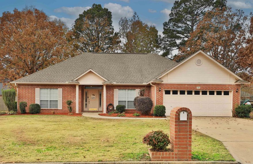 This is Your Forever Home! This Beautiful Brick, 3 bedroom and 2 bath Home in White Hall's Mayberry neighborhood is move in ready! A large lot and quiet location make this Home perfect for your family and pets. All the upgrades have been done beautifully for you. All new flooring throughout. New vinyl plank flooring in all living and bedroom areas. New tile flooring in bathrooms and laundry room. Both bathrooms completely upgraded; tile, tubs, toilets, granite countertops. Kitchen upgrades include, granite countertops, backsplash, sink and faucet. 9ft ceilings and an open floor plan, with a cozy gas log fireplace are all perfect for entertaining or the large family. The large master bedroom is separate and offers additional space for a sitting area or office, for the work from home spouse. There is so much potential offered here for any family's needs. Schedule your showing today. It won't last long! **See All Agent Remarks